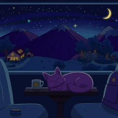 Night Train album cover by Purrple Cat